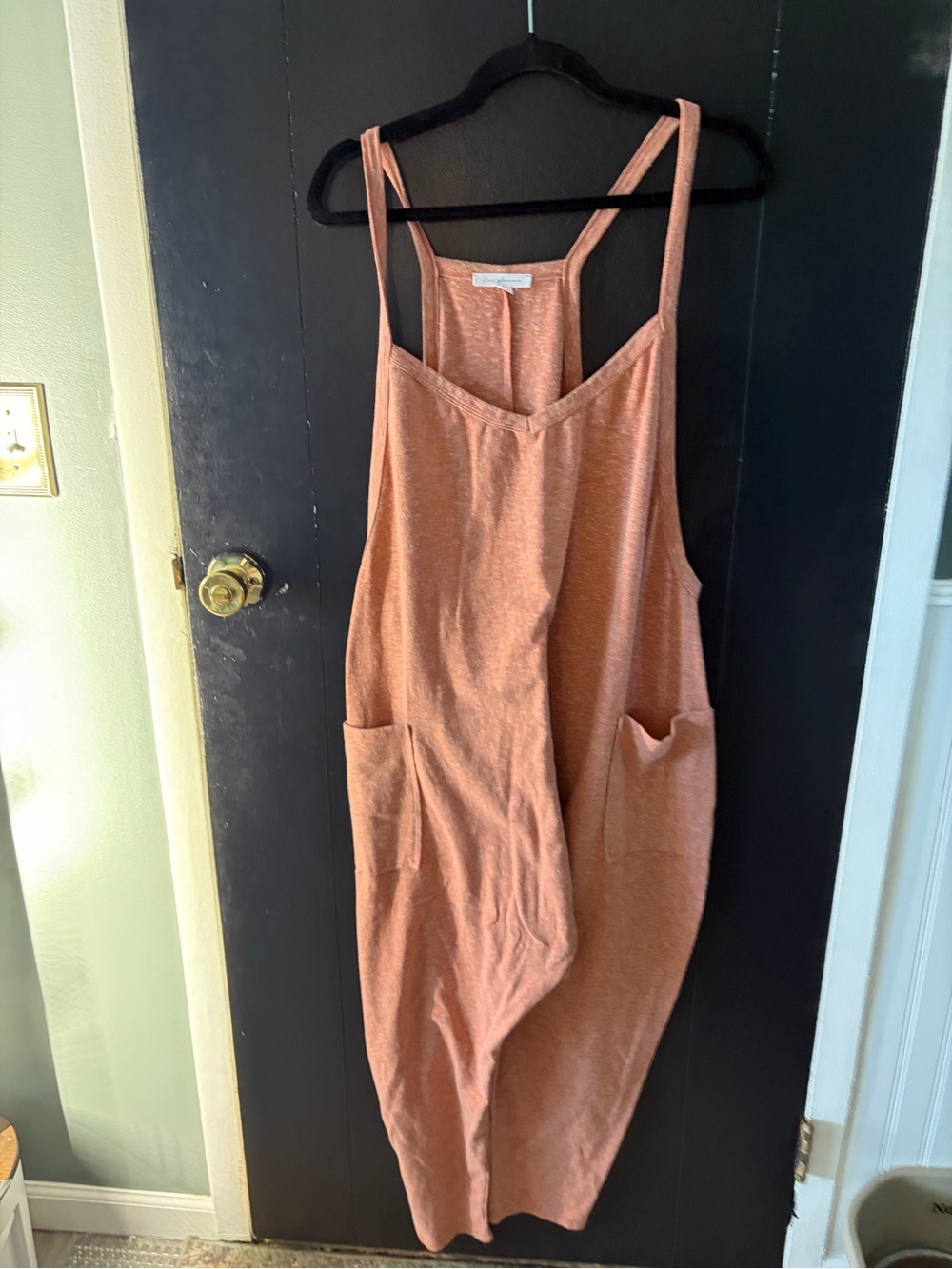 Soft Knit Tank Jumpsuit with Pockets